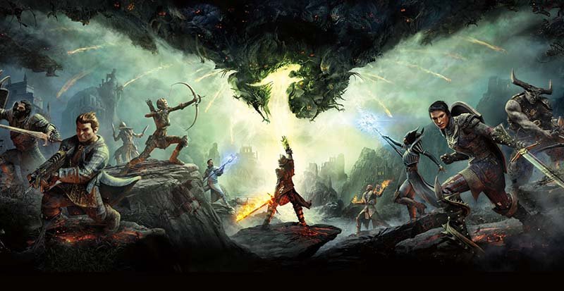 foto de Dragon Age inquisition, jogo que foi preludio para Dragon Age: The Veilguard